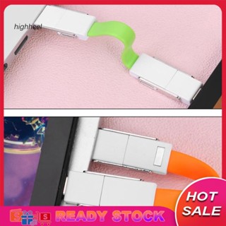 [พร้อมส่ง] สายชาร์จแม่เหล็ก Micro USB Type-C 4 in 1 สําหรับ iPhone Android