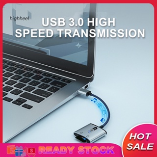 [พร้อมส่ง] 2 in 1 อะแดปเตอร์การ์ดรีดเดอร์ PC กระจายความร้อน SD TF เป็น USB ช่องคู่ 2 in 1