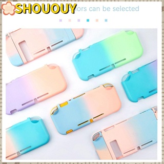 Shououy เคสป้องกันเกมคอนโซล TPU ไล่โทนสี สําหรับ Switch Lite