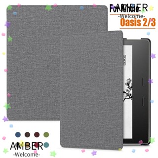 Amber เคสหนัง PU 9/10th Gen 7 นิ้ว กันกระแทก สําหรับ Amazon Kindle Oasis 2 3