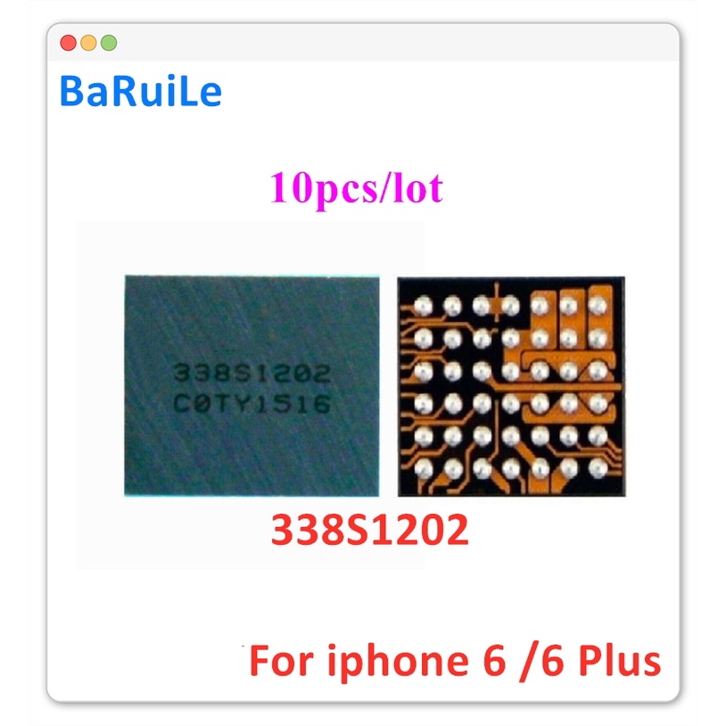 ชิปโมดูลเสียงลําโพง U1601 338S1202 ic ขนาดเล็ก สําหรับ iphone 6 6Plus 10 ชิ้น