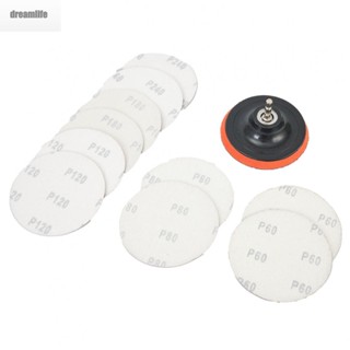 【DREAMLIFE】Sanding Disc 10pcs 12000RPM 4 Inch/100mm 4inch M10 M10 Set Polyurethane