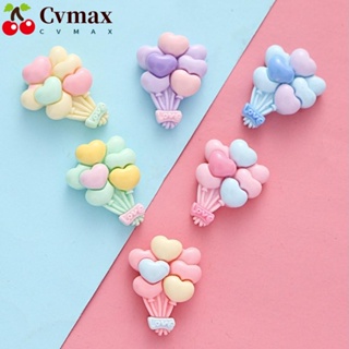 Cvmax กิ๊บติดผมเรซิ่น รูปลูกโป่ง หัวใจ ขนาดเล็ก เครื่องประดับ สําหรับตกแต่งงานปาร์ตี้ 30 ชิ้น