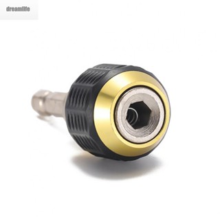 【DREAMLIFE】Keyless Drill Chuck 60mm Length Impact Driver Adaptor Indexable Drill Bit