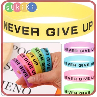 กําไลข้อมือ SUKIKI Never Give Up สําหรับวัยรุ่น