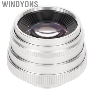 Windyons 35mm Manual  Lens F1.6 C Mount Large Aperture Prime