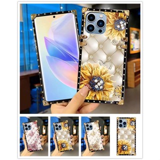 เคสโทรศัพท์มือถือแบบนิ่ม กันกระแทก ลายดอกทานตะวัน แฟชั่น สําหรับ OPPO RENO 10 8Z 7Z 8T 9PRO+ 8PRO+ 7SE 7PRO A1 F21 PRO RENO10 RENO8Z RENO7Z 5G 4G