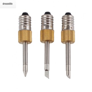 【DREAMLIFE】Soldering Iron Tips E10 Interface Steel USB Welding Tips 50 Mm/1.97 Inches