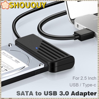 Shououy อะแดปเตอร์แปลงข้อมูล Sata เป็น USB 3.0 ความเร็วสูง USB3.0 เป็น Sata