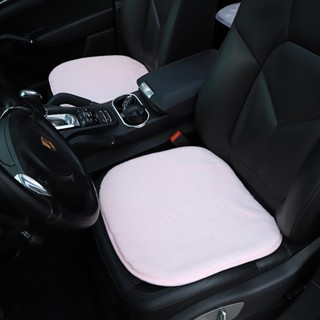 New Car Cushion Winter Plush Vehicle Cushion Soft Glutinous Rabbit Fur Anti-Freezing Warm Car Seat Cushion Car Universal Car seat cushion car interior accessories