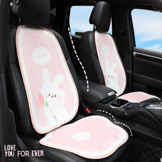 Cartoon Plush Car Cushion Winter Car Seat Warm Comfortable and Non-Slip Car Cushion Cute Car Seat Cushion Car seat cushion car interior accessories