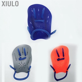 Xiulo Swimming Hand Paddles Training Fins with Adjustable Straps for Children Adult Water Sports