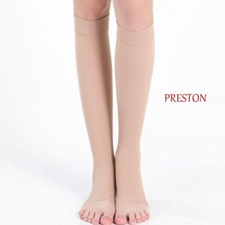 Preston ถุงเท้าไฟเบอร์เคมี ทรงยาว สําหรับผู้หญิง