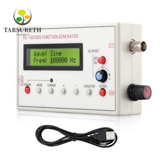 Tarsureth เครื่องกําเนิดสัญญาณ ความถี่สามเหลี่ยม ฟังก์ชั่น DDS FG-100 1HZ-500KHZ