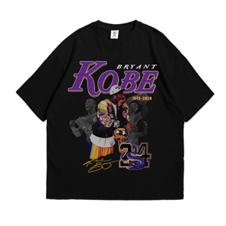 เสื้อยืด ลาย Kobe Bryant สีดํา