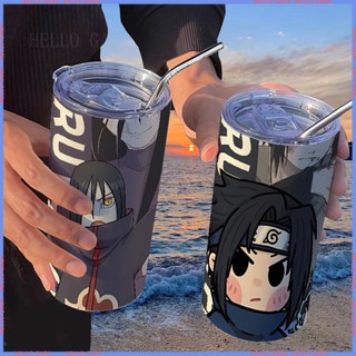 🥤Animation Peripheral Limited Water Cup🥤กระติกน้ําร้อนสเตนเลส แบบพกพา ลาย Naruto Q Version สําหรับออฟฟิศ