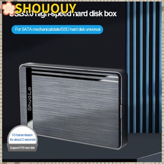 Shououy ฮาร์ดไดรฟ์ภายนอก USB 3.0 SATA 3TB น้ําหนักเบา