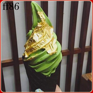 ฟอยล์สีทอง สีเงิน 1/2/3/5 สําหรับตกแต่งเค้กวันเกิด ไอศกรีม DIY