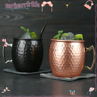 Orienttk Moscow Mule Cup ค็อกเทลไวน์สแตนเลสโลหะถ้วยกาแฟ