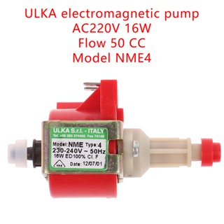 Azj อะไหล่ปั๊มโซลินอยด์ ULKA AC220V 16W Flow 50 CC Model NME4D สําหรับเครื่องชงกาแฟ 1 ชิ้น