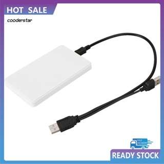 Cood เคสฮาร์ดไดรฟ์ภายนอก USB 25 นิ้ว 2TB SATA HDD SSD สําหรับ PC แล็ปท็อป