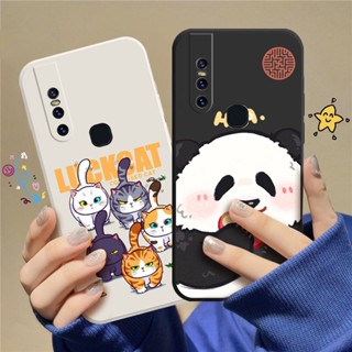 เคสโทรศัพท์มือถือแบบนิ่ม TPU ลายการ์ตูนแมว สําหรับ VIVO V15 C_A8