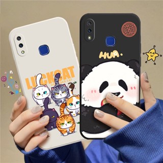 เคสโทรศัพท์มือถือแบบนิ่ม TPU ลายการ์ตูนแมว C_A8 สําหรับ VIVO Y85 2018 VIVO Y91 VIVO Y95 VIVO Y91i VIVO Y93 VIVO Y97 VIVO V11i VIVO V11