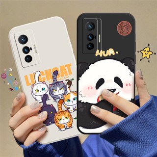 เคสโทรศัพท์มือถือแบบนิ่ม TPU ลายการ์ตูนแมว สําหรับ VIVO X70 C_A8