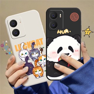 เคสโทรศัพท์มือถือแบบนิ่ม TPU ลายการ์ตูนแมว C_A8 สําหรับ VIVO Y16 2022 VIVO Y56 5G