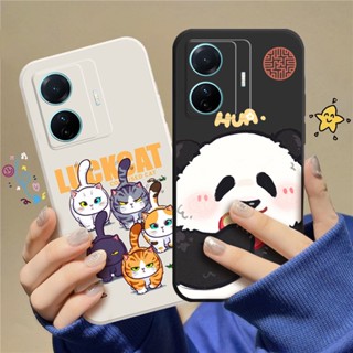 เคสโทรศัพท์มือถือ TPU แบบนิ่ม ลายการ์ตูนแมว สําหรับ VIVO T1 C_A8