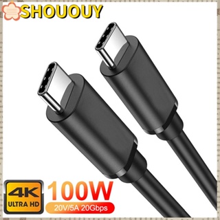 Shououy สายเคเบิล USB 3.2 Type C 4K@60HZ สําหรับโทรศัพท์มือถือ