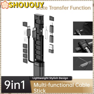 Shououy อะแดปเตอร์แปลงหัวชาร์จ OTG PD อเนกประสงค์