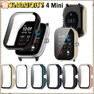 Shououy เคส PC แบบเต็ม สําหรับ Amazfit GTS 4 Mini