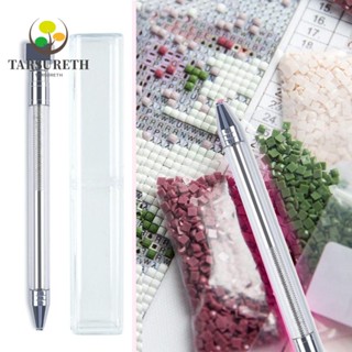 Tarsureth ปากกาปักครอสติชคริสตัล แบบเปลี่ยน สําหรับตกแต่งเล็บ