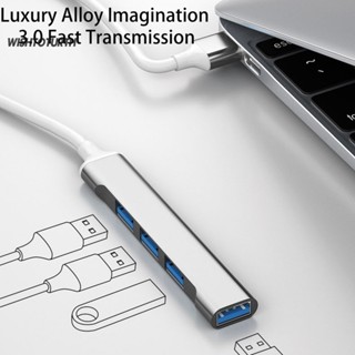 ☼Wt อะแดปเตอร์ฮับ USB Type-C 30 กระจายความร้อนเร็ว แบบพกพา สําหรับสํานักงาน