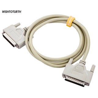 ☼Wt สายเคเบิลเชื่อมต่อเครื่องพิมพ์ 15 ม. 3 ม. 5 ม. สําหรับ Scanner 25-Pin Parallel Port DB25 Male to Male