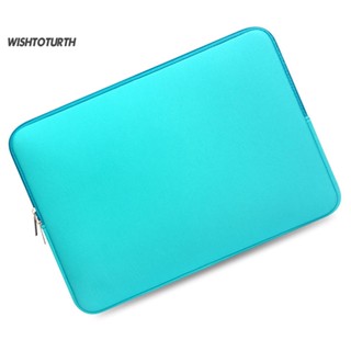 ☼Wt กระเป๋าเคสใส่แล็ปท็อป โน้ตบุ๊ก สําหรับ MacBook 11 13 15 156 นิ้ว