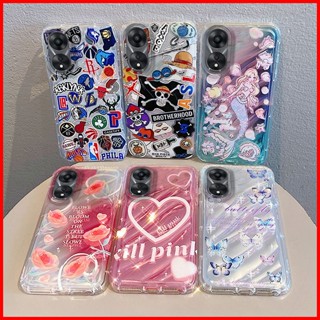 เคส Oppo Reno8 T 5G เคส Oppo Reno 8T 5G เคสโทรศัพท์มือถือแบบนิ่ม TPU ลาย Twill แฟชั่น สําหรับ TY