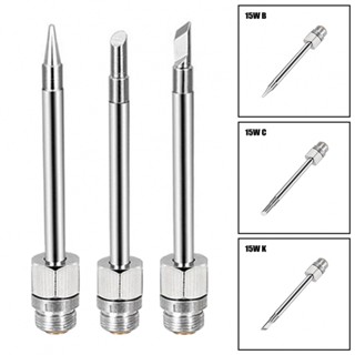 ⚡NEW 8⚡Soldering Iron Tip 51mm Copper Parts Silver Silver Plating 510 Interface