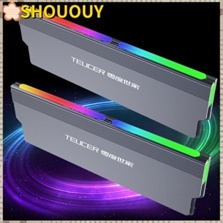 Shououy RAM ฮีทซิงค์ระบายความร้อน 5V 3PIN ARGB สําหรับคอมพิวเตอร์