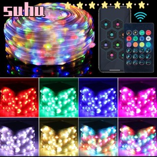 Suhuhd สายไฟ Led อินฟราเรด ตกแต่งปีนางฟ้า