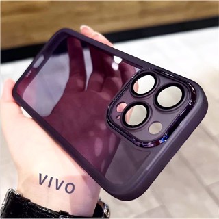 เคสโทรศัพท์ซิลิโคน TPU แบบนิ่ม กันกระแทก ป้องกันกล้อง หลากสี สําหรับ VIVO Y17 Y15 Y12 Y11 Y02 Y02S Y12S Y12A Y15S Y15A Y16 Y20 Y20i Y20S Y21 Y21S