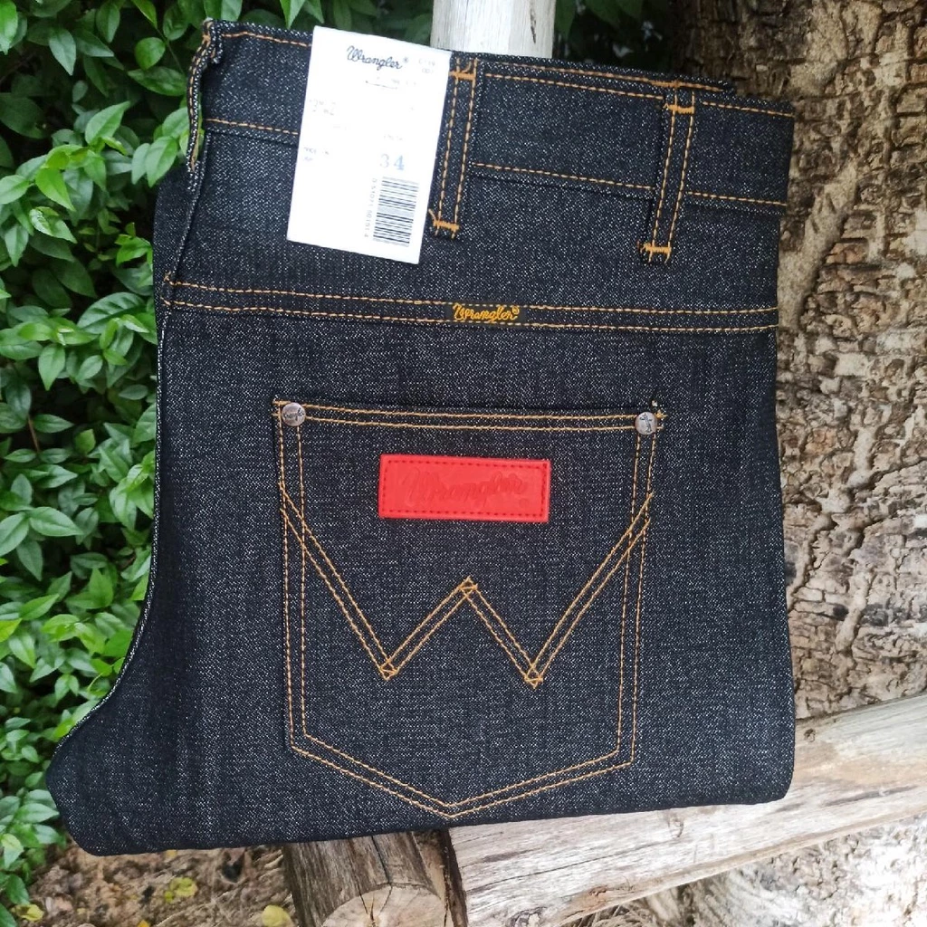 (พร้อมส่ง)กางเกงยีนส์ทรงกระบอกผ้าหนังไก่ Jeans ผ้าหนา 18 OZ หนาที่สุดในตลาด