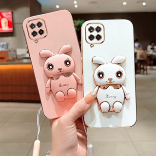 [พร้อมส่ง] เคสโทรศัพท์มือถือ ซิลิโคน กันกระแทก ลายน่ารัก 3D พร้อมขาตั้ง สําหรับ Samsung GalaxyA54 A24 M13 M23 A12 M12 M62 4G 5G A22 M32 F23 M42 A42