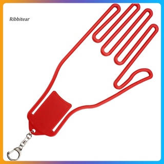 &lt;Ribbitear&gt; ไม้แขวนถุงมือกอล์ฟ รูปมือ สําหรับเครื่องเป่าถุงมือกอล์ฟ