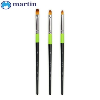 Martin แปรงคอนซีลเลอร์ แปรงแต่งหน้า ขนแปรงนุ่ม ด้ามจับไม้ สําหรับผู้หญิง