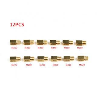 ⚡NEW 8⚡Carburetor Main Jets 12Pcs #210- #320 Motorcycle For Round Silde Practical