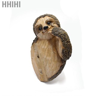 Hhihi Garden Peeker Sloth SculpturesLovely InnovativeSimulation Resin  Lasting Tree Hugger Statue Decor statue