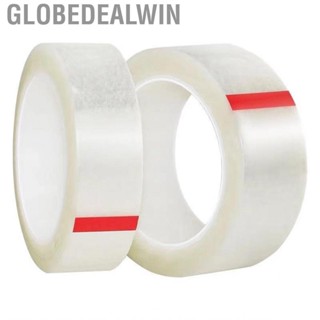 Globedealwin Adhesive Wall Mounting Strip Double Sided Tape Resuable Clear Removable