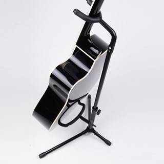 ที่วางกีต้าร์ แบบ 3 ขา Guitar Stand ขาตั้งกีตาร์ (สีดำ) (PO88) พร้อมส่ง